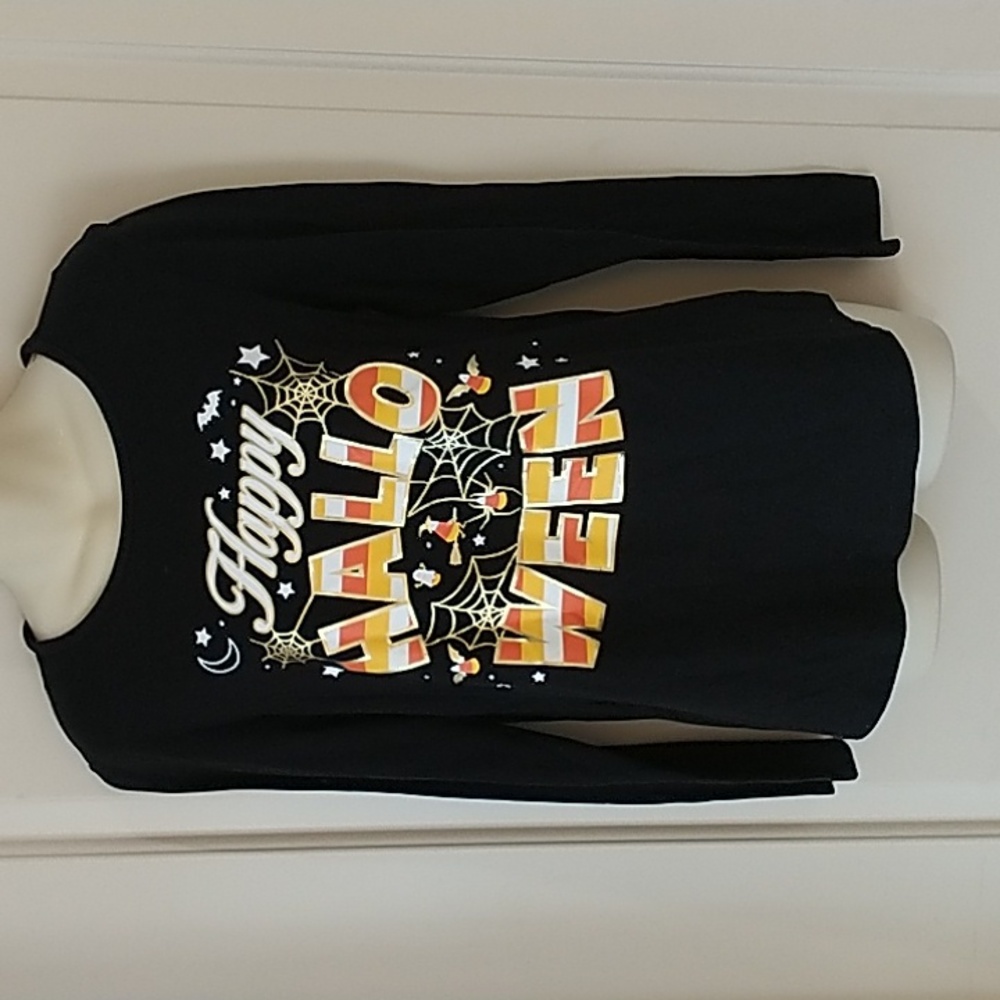 Happy Halloween Tee Shirt sz Medium 8-10 EUC